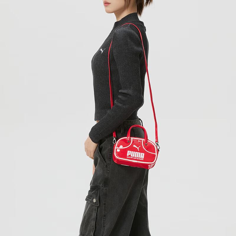 PUMA Women s Red Small Shoulder Crossbody Bag