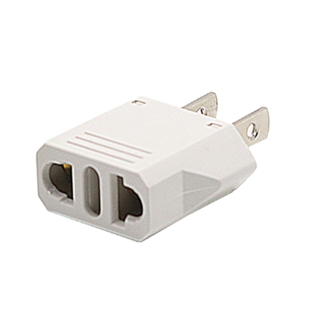 Portable Travel Plug Adaptor US To EU Plug Adapter Standard America Flat 2pin To Pean Round 2pin Socket Converter