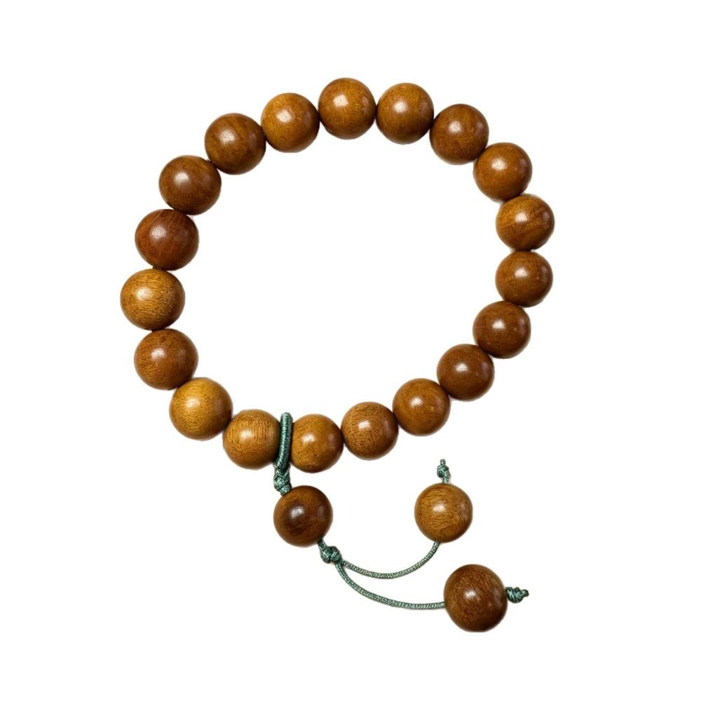 Natural Lightning-struck Jujube Wood Prayer Beads Bracelet, Unisex Single Strand Disciple Wenwan Buddhist Beads.