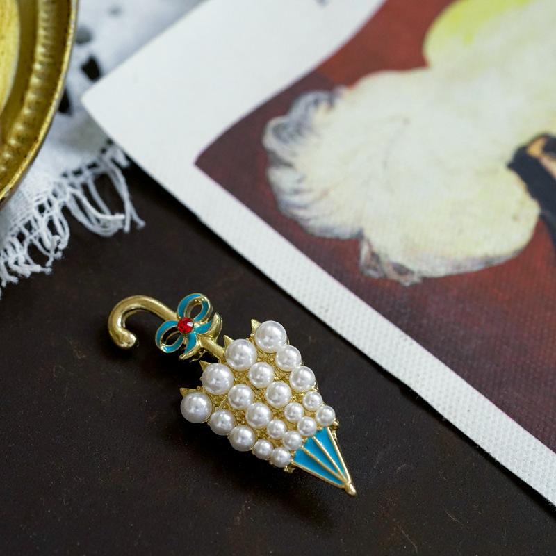 Broche Vintage Style Palais Accessoires Baroque Rétro Perle Mate Broches Pour Femme Fille Cadeau de Fête