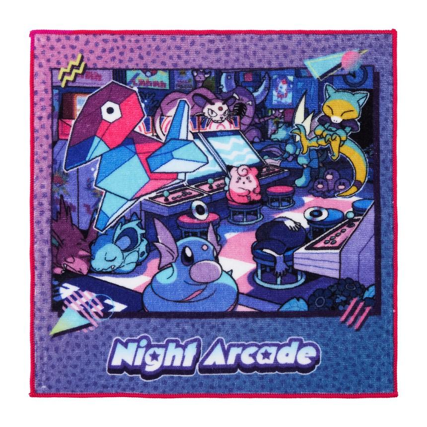 [Pokemon] Pokemon Center Night Arcade Pink Towel
