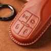 Genuine Leather Key Case for Maserati Levante, Ghibli, and Quattroporte