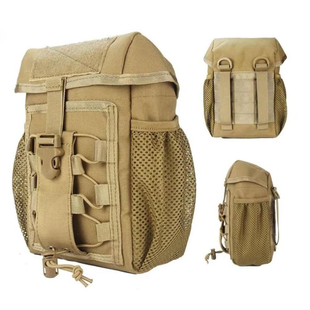 1000D Nylon Outdoor Climbing Pouch Attachments EDC Pouch Portable Dump Bag Mountaineering