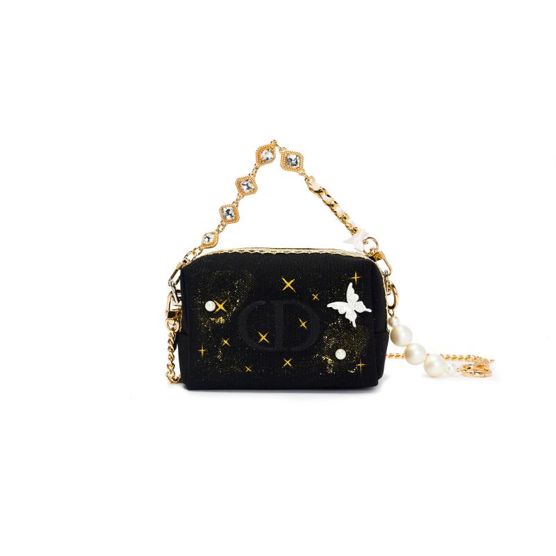 

Handmade DIY Dior-inspired Upcycled Makeup Bag Makeup Bag
