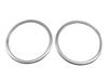 BRIGHTZ Finish Stainless Steel Plated Speaker Rings for Alto Works HA36S HA Ultra-Mirror (2-Piece Set) (HA36, A36, 36) [SPEAKER-027-2PC] (Product