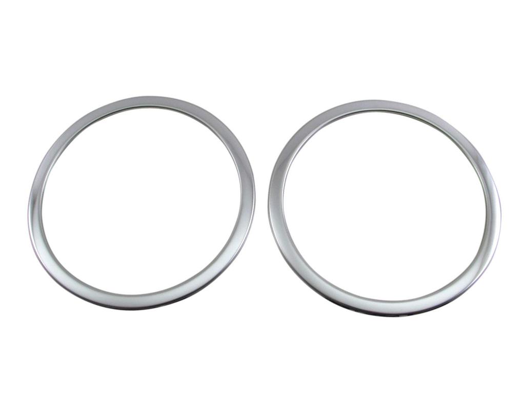 BRIGHTZ Finish Stainless Steel Plated Speaker Rings for Alto Works HA36S HA Ultra-Mirror (2-Piece Set) (HA36, A36, 36) [SPEAKER-027-2PC] (Product