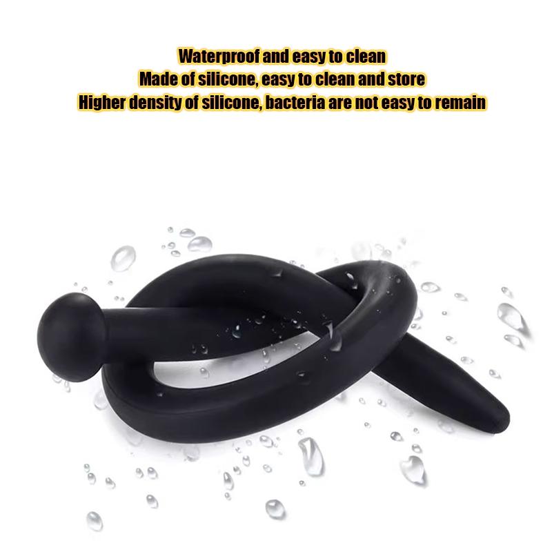 Silikonový uretrální katétr Dilatátor Koňské oko Stimulace ozvučení Penis Plug Vložení uretrálního katétru Sexuální hračky pro dospělé pro muže