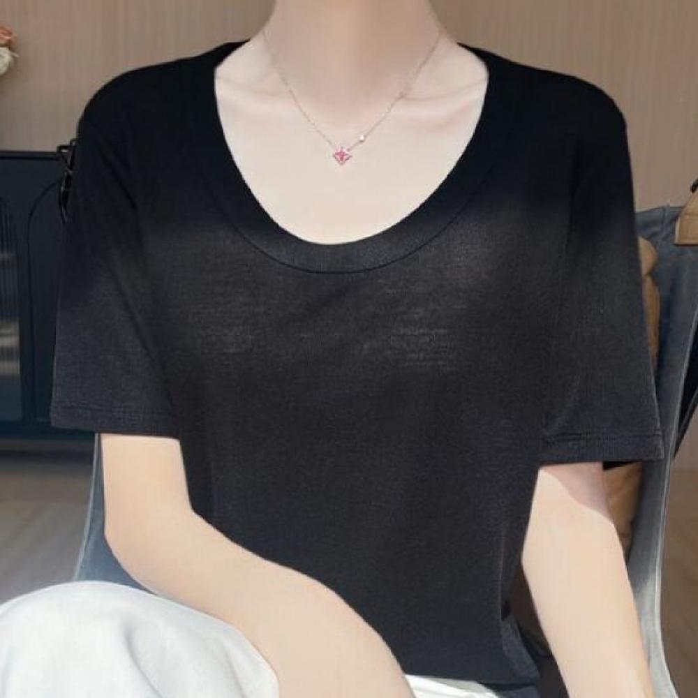 Navava Women Thin ShorT Sleeve T shirT nT2628 1 + 1