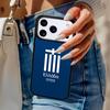 Greece Greek Flag Phone Case For iPhone 17 Air 14 15 13 12 Max Cover For Apple 14 15 16 16e 11 Pro Max Plus