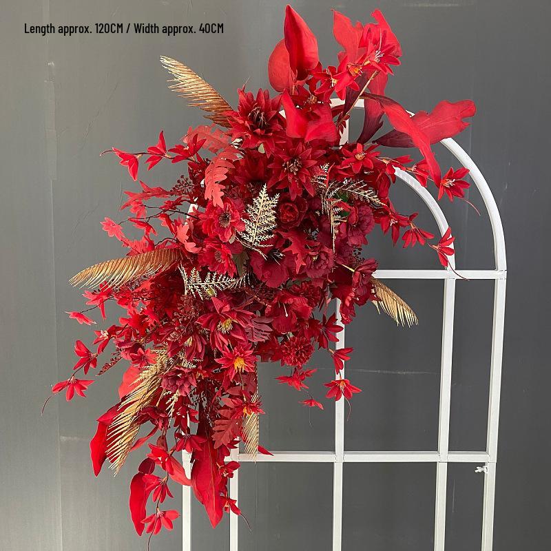 Artificial Wedding Venue Floral Decor for Aisle, Stage, and Reception
