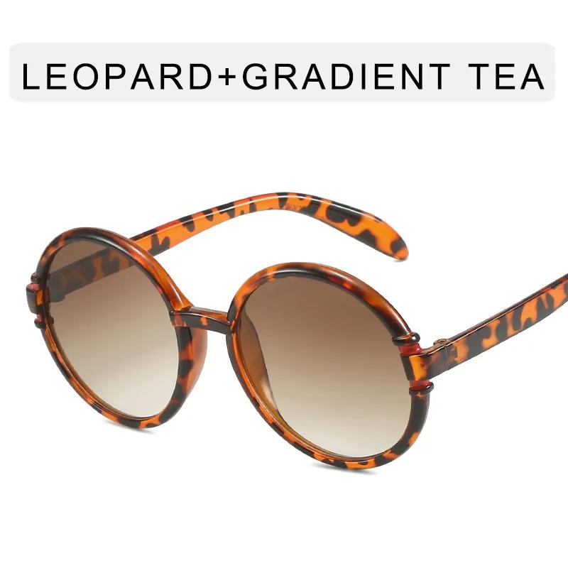 

Роскошные дизайнерские круглые солнцезащитные очки для женщин и мужчин, винтажные модные солнцезащитные очки, трендовые панк, оверсайз, большая оправа, оттенки