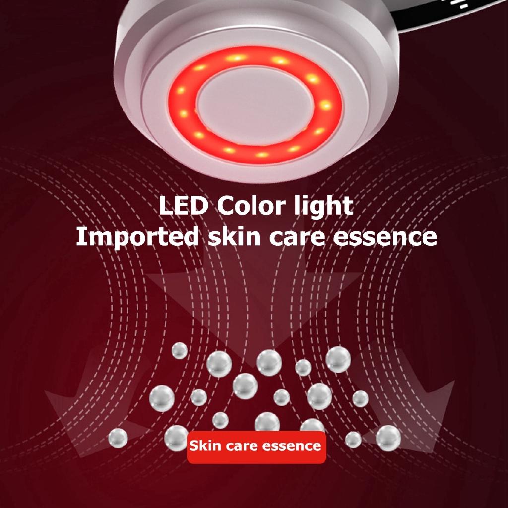 Face Skin EMS Mesotherapy Electroporation RF Radio Frequency Facial Face Lift Tighten Beauty Machine LED Photon Skin Care Device NEW