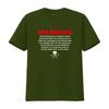 Jackass Der Film Werbe Warnung Totenkopf Gekreuzte Krücken T-Shirt vintage Gewaschen Designer Kleidung Atmungsaktiv homme Grafik