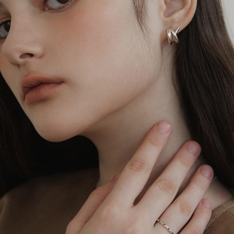 TATIANA (Silver 925) Black Star Draw Ring CR1855