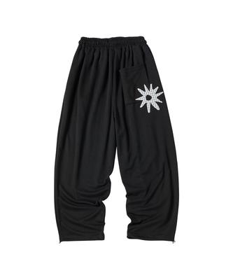 COMONINOZ Sun Patch Sweat Pants [Black]