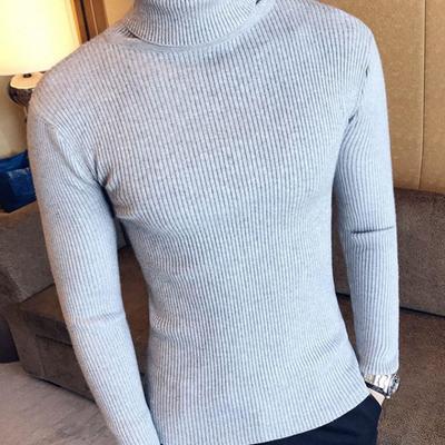 Neuer dicker warmer Pullover für Herbst und Winter, Slim Fit, Herrenpullover, mehrfarbiger Pullover, Strickpullover