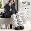 Flare Style Flare Leg Socks Knee-Length Knee-Length Socks Soft Leg Warmers  Daily Wear