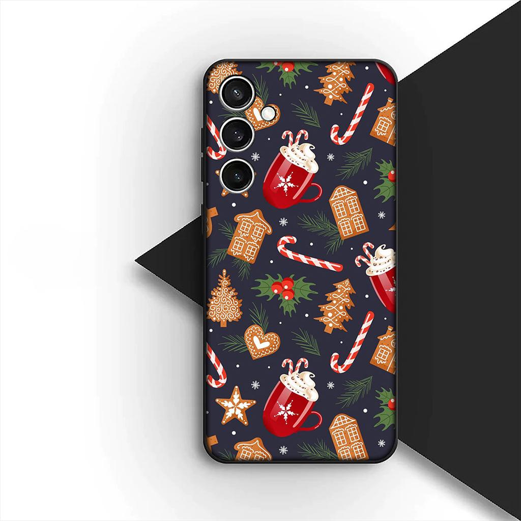 Cover for OPPO A80 A18 A16 A40 A17 A15 A38 A78 A79 A54 A57 A12 A60 5G 4G Casing Phone Case Christmas OK But First Coffee Book