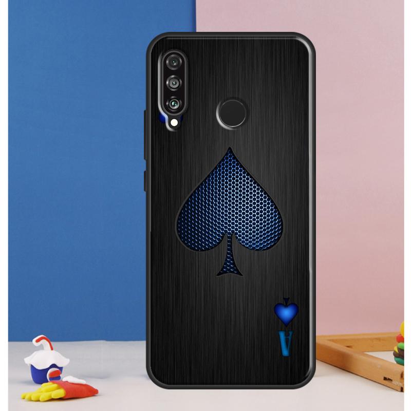 Ace of Spades Case For Huawei Nova 10 9 SE 8i 11i 12i 12s Y60 Y61 Y70 Y90 Y72 Y73 Y91 P60 Pro P30 P40 Lite
