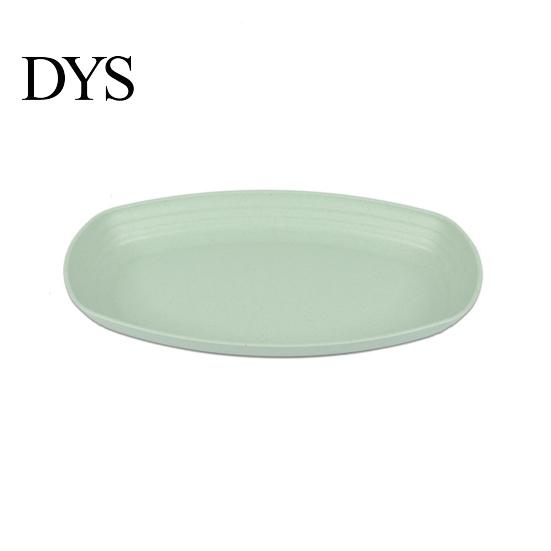 Meal Plate Practical Anti-slid Base Food Widely Used Anti-scratch Plastic for Home Dessert