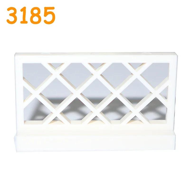Building Block City Accessories MOC Part Fence Railing Stair Barrier Ladder Guard Bar Castle Garden Farm Military Assemble Brick