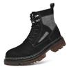 Spring Autumn Mens Boots Vintage Men Casual Shoes Outdoor Ankle Boots Fashion Shoes Motorcycle Suede Boots Male Comfortable Shoe