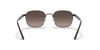 0RB3664CH SHINY BLACK 50 Sunglasses Ray-Ban Men's