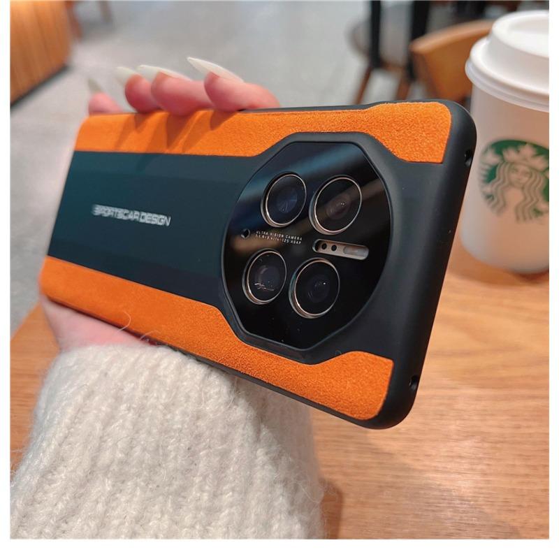 Huawei Mate70pro Porsche Suede Leather Case Business 50 Is Suitable for Mate60P Drop Protection Case
