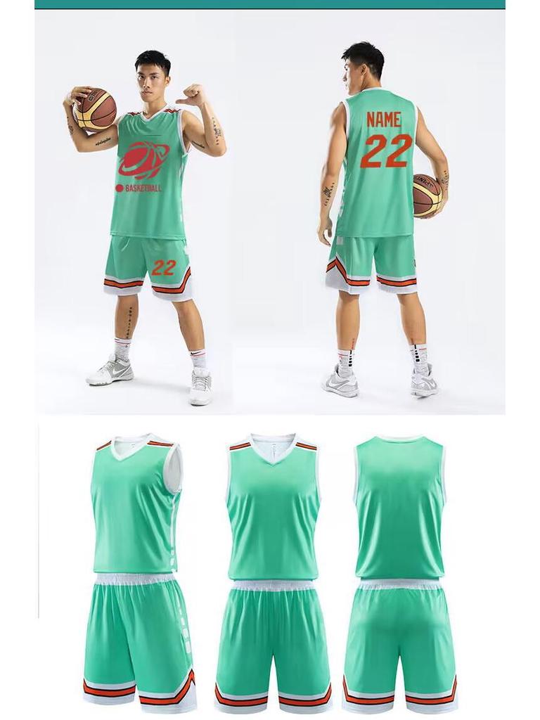 Custom Kids' Basketball Jersey Set - Personalized with Number for Cross-Border Competition Training