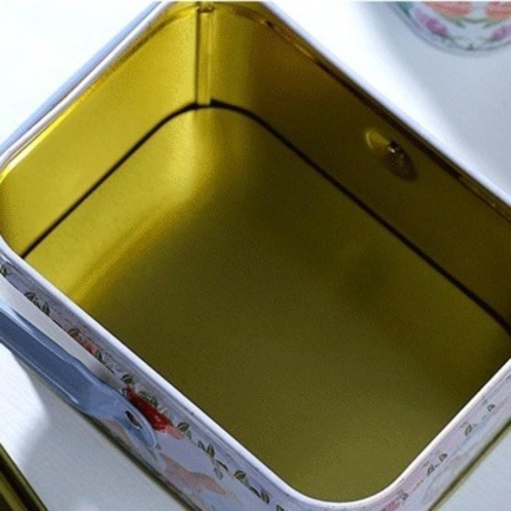 Griffdesign Ostereier-Hase-Box Dekorative Hülle Blechmaterial Süßigkeiten-Keks-Box Oster-Thema Leere Box Geschenkverpackungsbox