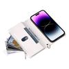 Styl 005 Pouzdro pro iPhone 16 PU kůže Peněženka Kryt na telefon Kosočtvercové prošívání