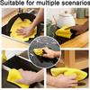 1/20PCS Double Sides Car Microfiber Cloths Soft Absorbent Washing Drying Cleaning Towels Auto Detailing Towel Rags Clean Tools