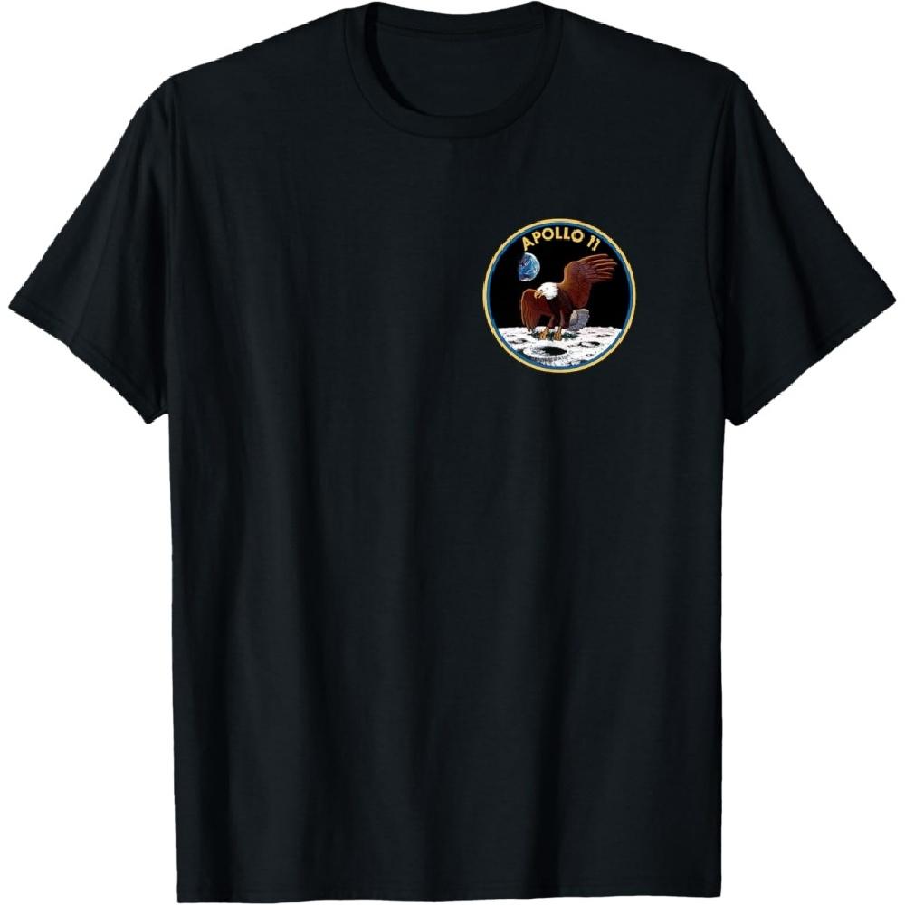 Apollo 11 T-Shirt Apollo's 50th Anniversary - Pocket Logo T-Shirt