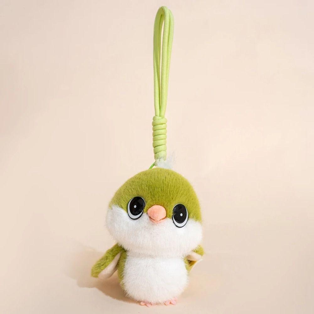 Simulation Plush Tit Bird Pendant Plush Animal Sparrow Plush Toy Bird Plush Toy  Home Decor