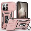 Hülle für 15T - TPU+PC, Roségold, Mit Ständer