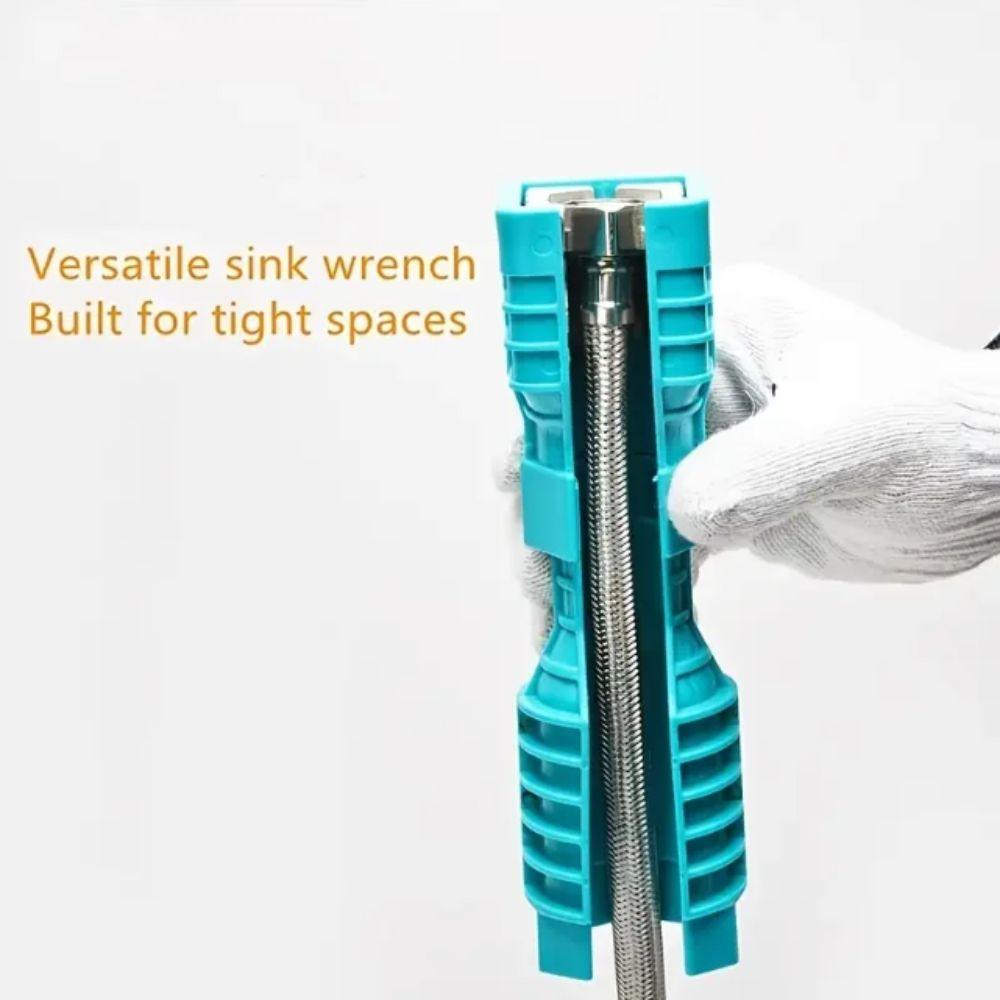 Double Head Wrench Faucet Pipe Repair Tool Kit  Kitchens