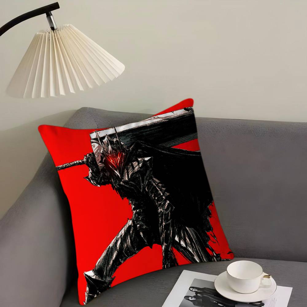 B-BerserK-k Cartoon Animation Pillowcases Home Bedding Decorative Pillow Cover Wedding Super Soft Pillow Case