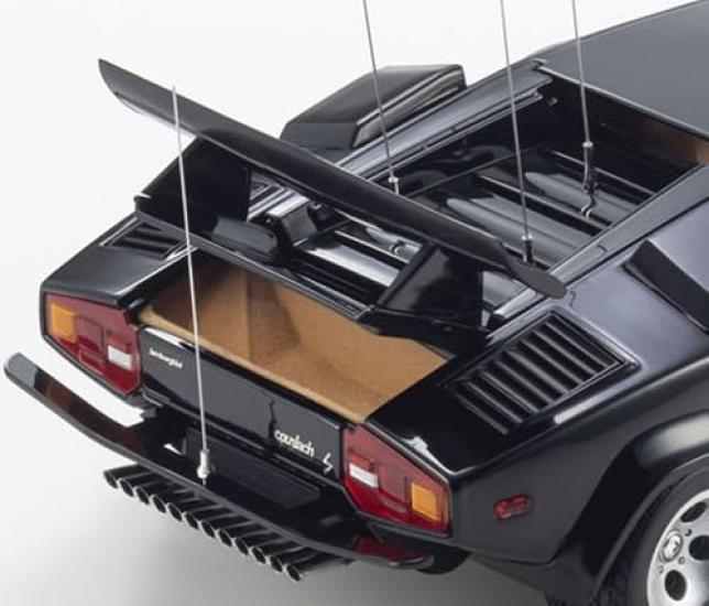 Kyosho Original Lamborghini Countach LP400S Cannonball KS08320BKCR 1/18 (Finished Model)