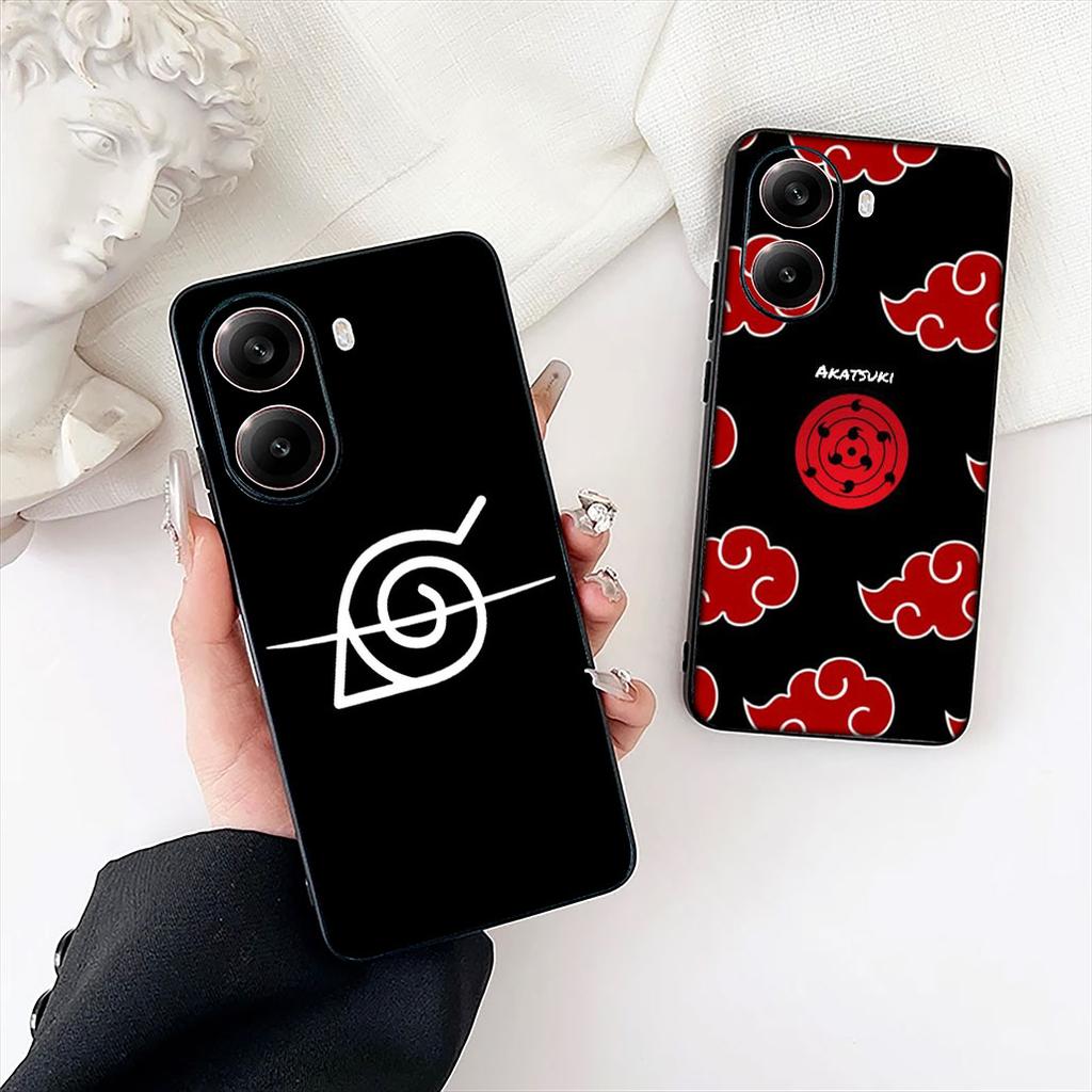 Akatsuki Narutos Itachi Uchiha Sasuke Pain Phone Case for Xiaomi Redmi Note 13 14 ProPlus Pro Plus 14C A4 13C Pro+ Note14 Cover