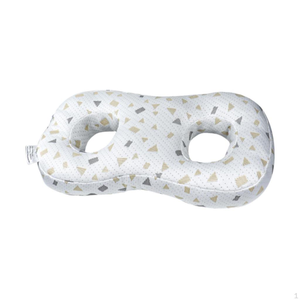 Hole Pillow for Ear Piercing, Neck Rest Ideal Relaxation and Headphones