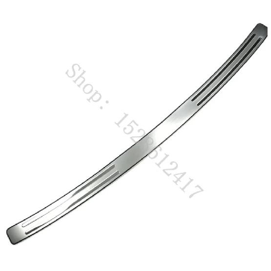 For Mitsubishi Outlander 2009-2012 car accessories Rear Door Bumper Protector sill plate Protector Sill Rear boot guard Trim