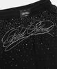 BADBLOOD Dark Classic Rhinestone Joggers - Black