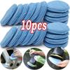 1/3/6/8/10Pcs Car Detailing Applicator Pads Car Care Waxing Polish Sponges Soft Microfiber Round Pocket Foam Sponges Car Care