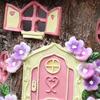 Craft Miniature Fairy House Garden Lights Solared Powered Outdoor Yard and Walkway Decorations Lights 4 Different Styles