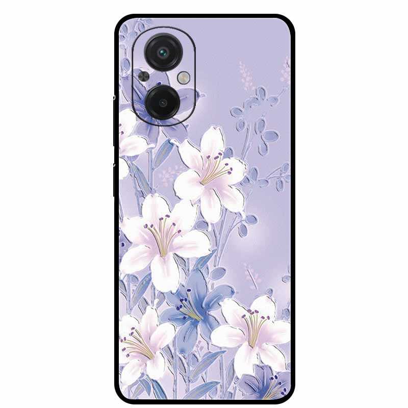 3D Präge Hülle Für Realme 12 lite 4G Handyhülle Blumen Silikon Weiche Rückabdeckung Für Realme C67 4G GT3 GT Neo5 240W 5G Hülle C 67