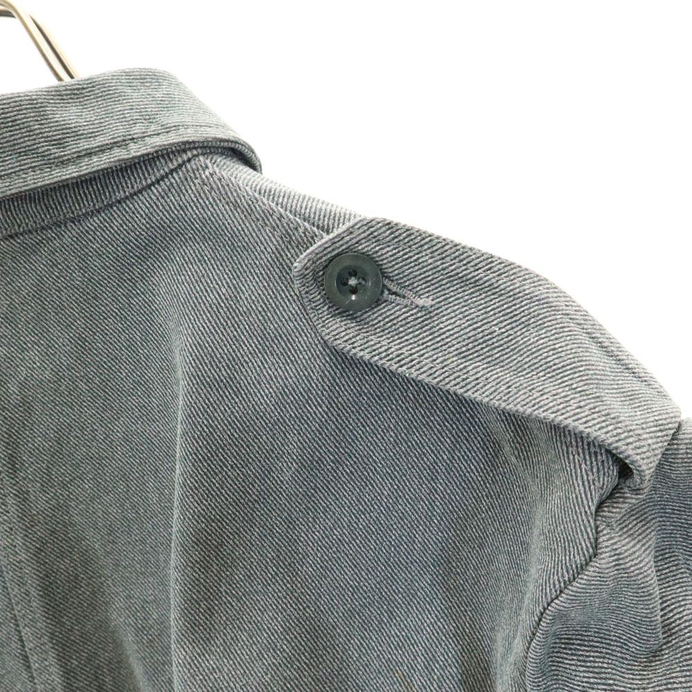 Swiss Army 30s 40s Vintage Prisoner Work Metal Buttons Denim Work Jacket Men's Used