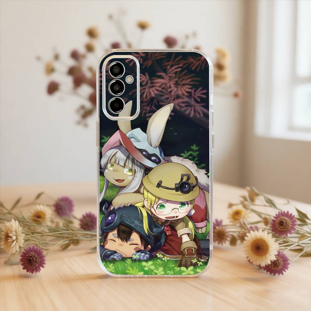 Made In Abyss Phone Case Transparent Silicone Soft For SamsungA10,12,20,21S,30,31,40,50,51,52,70,71