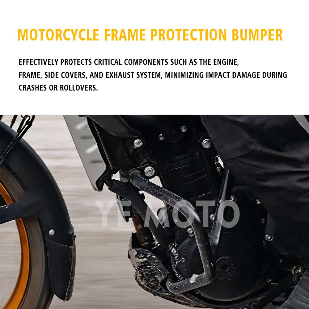 For RE Himalayan450 Himalayan452 Guerrilla450 Motorcycle Accessories HIMALAYAN GUERRILLA 450 452 Engine Guard Highway Crash Bar