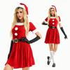 2026 Christmas Costume Women's Christmas Dress Red Santa Show Costume