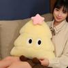 Star Pointed Five Christmas Tree Plush Toy Pillow Plant Stuffed Doll Decorations